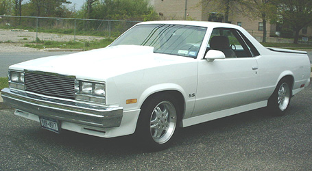 1986 Chevy El Camino Stock 200 4R  Overdrive