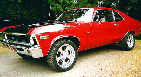 1969 Chevy Nova Pro Street/Strip Overdrive 4STB (AOD) (all GM engines)