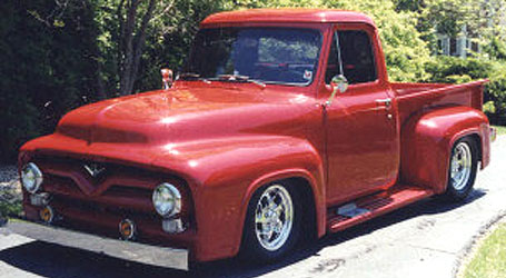 1955 Ford F-100 Pick-up Pro Street/Strip 4STB (AOD) - w/EOD (small block Ford)