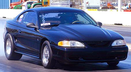 1997 Ford Mustang Pro Street/Strip 4STB-E (4R70W/AODE) - w/EOD & L/U (sml blk Ford)