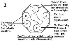 Instructions  87 Ford Aod Neutral Safety Switch Wiring Diagram    FB Performance